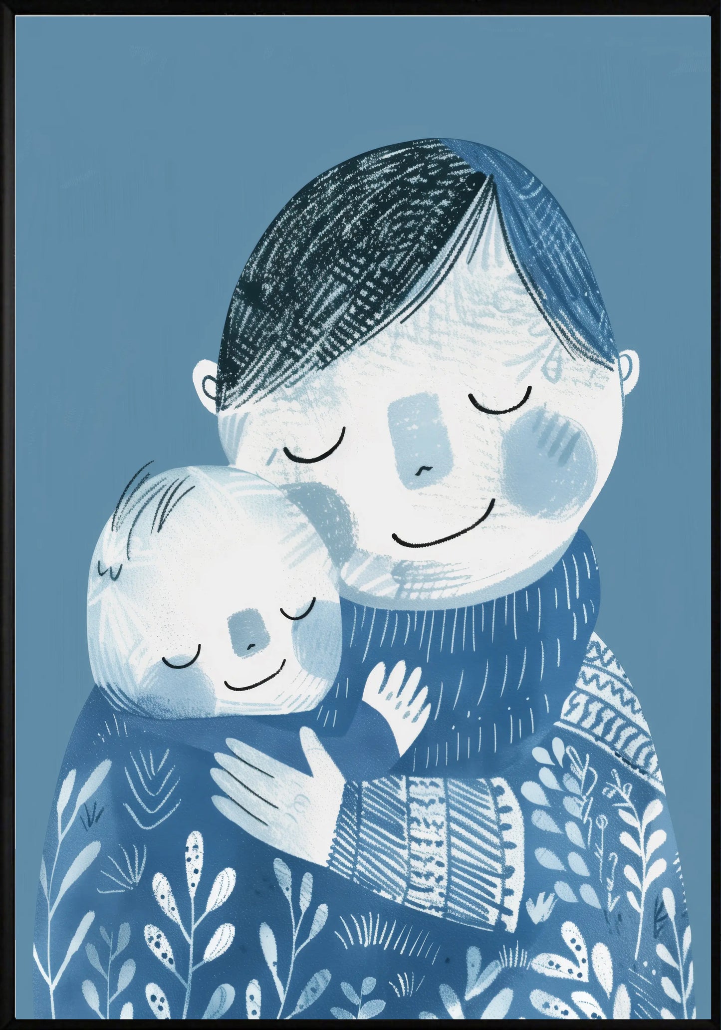 Баща и Син Постер - Рисунки.бг