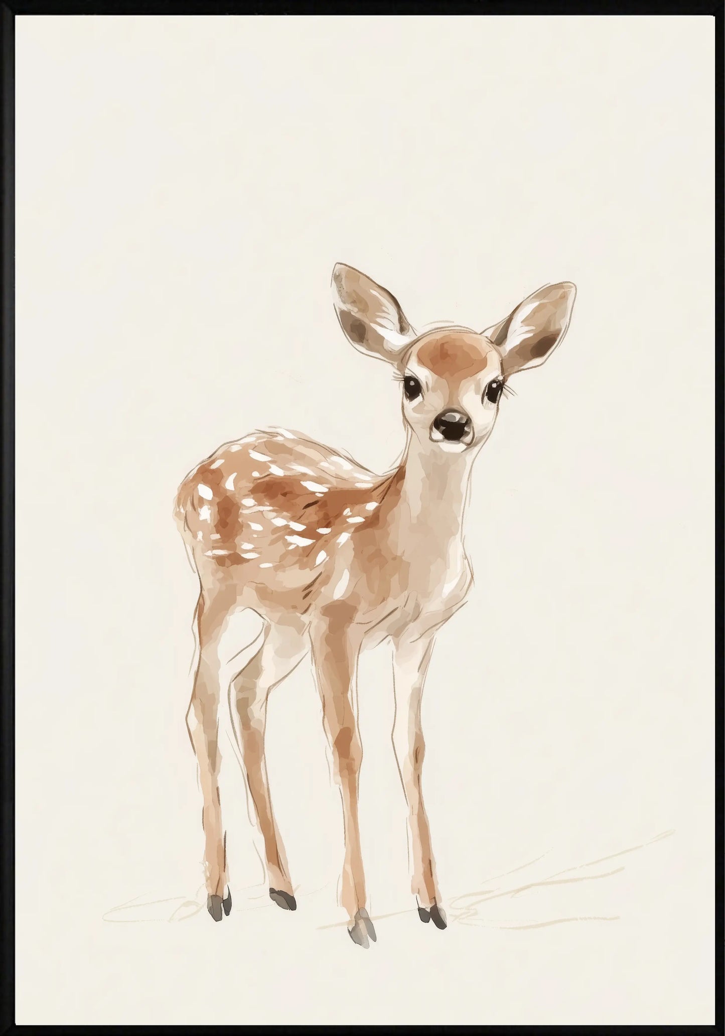 Бежова Сърничка Постер - Рисунки.бг