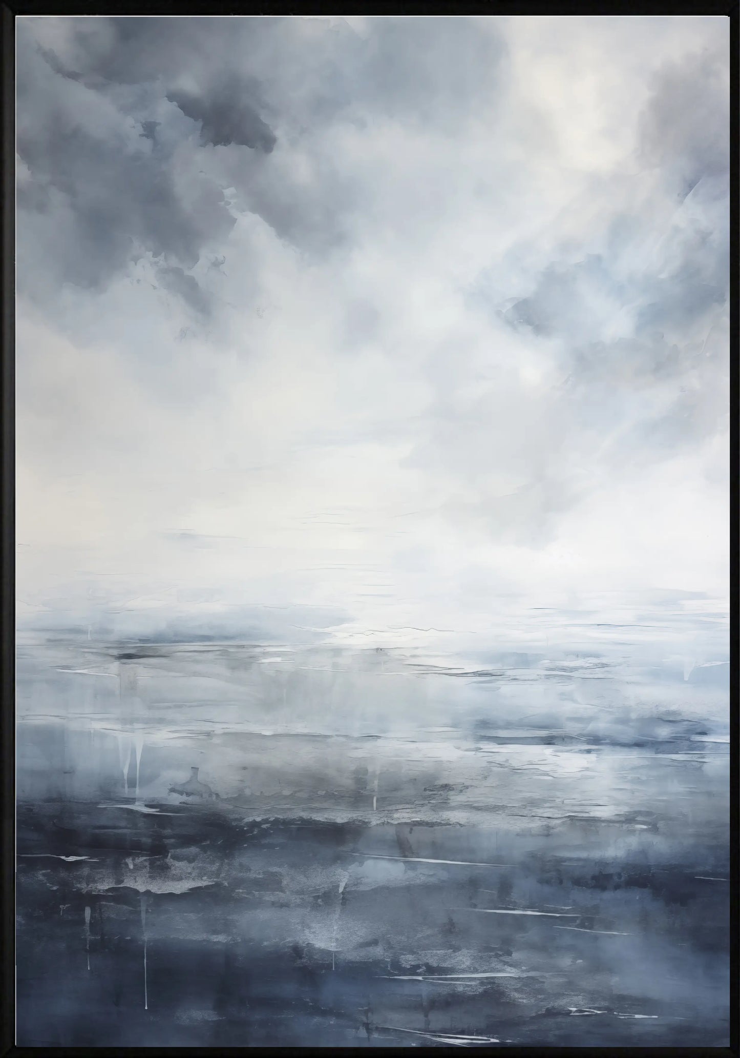 Буреносно Море Постер - Рисунки.бг