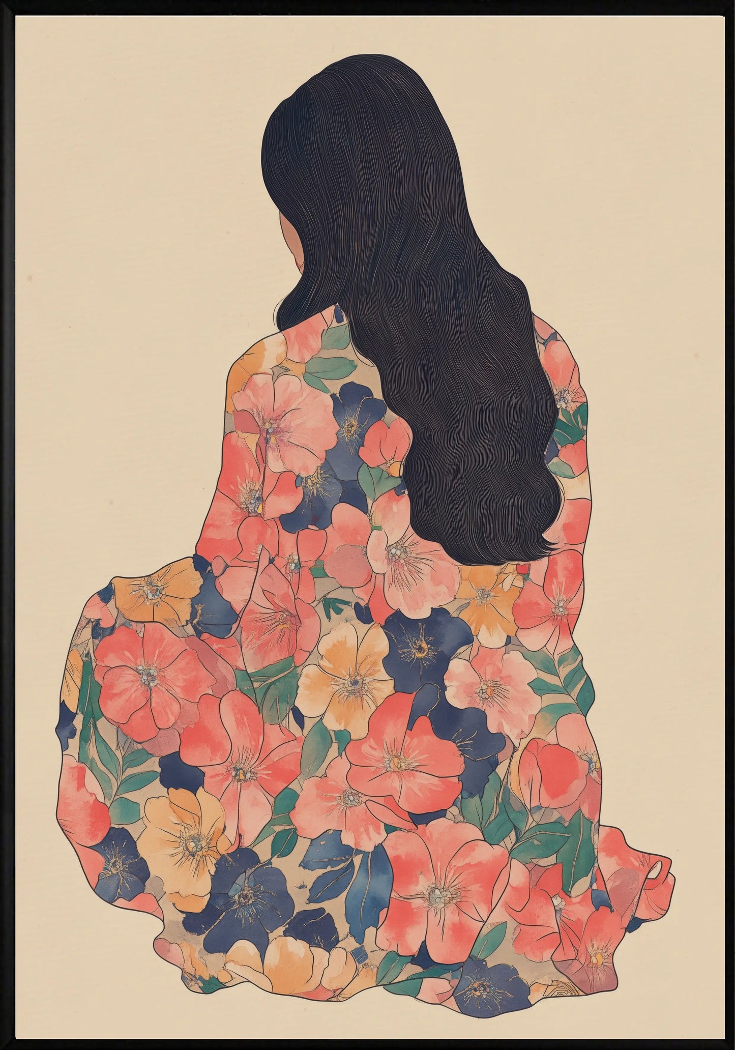 Цветно Палто Постер - Рисунки.бг