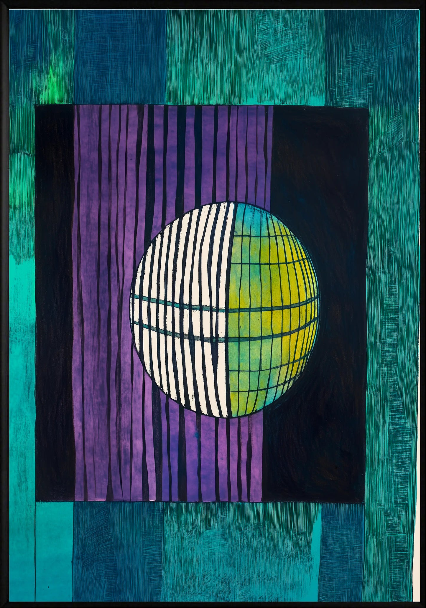 Диско Топка Постер - Рисунки.бг