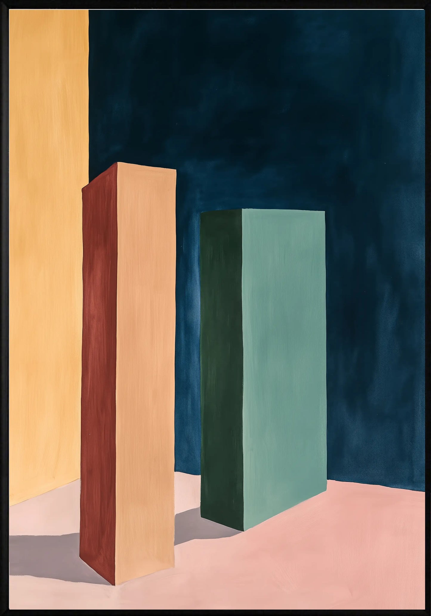 Геометрична Композиция Постер - Рисунки.бг