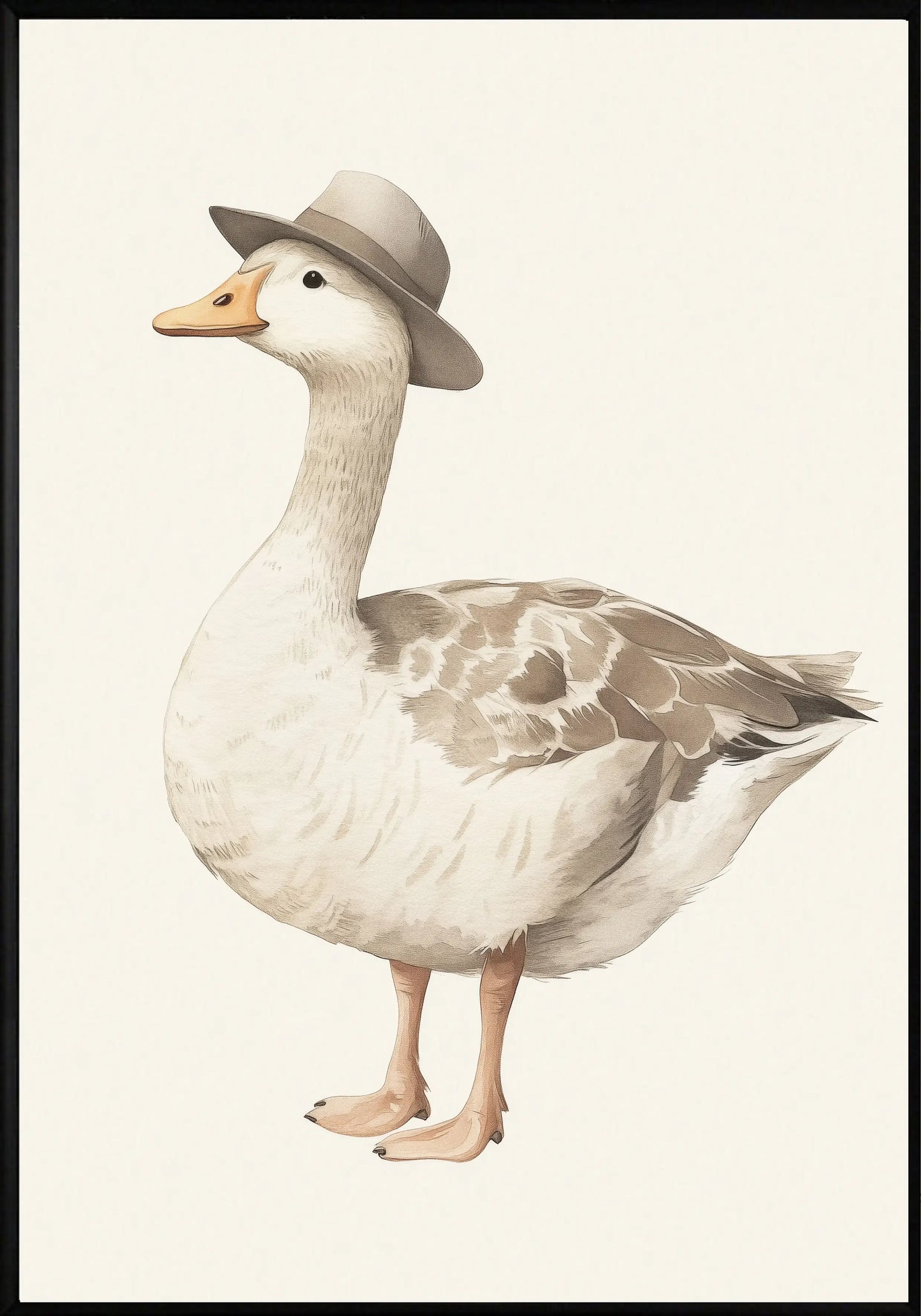 Гъска с Шапка Постер - Рисунки.бг