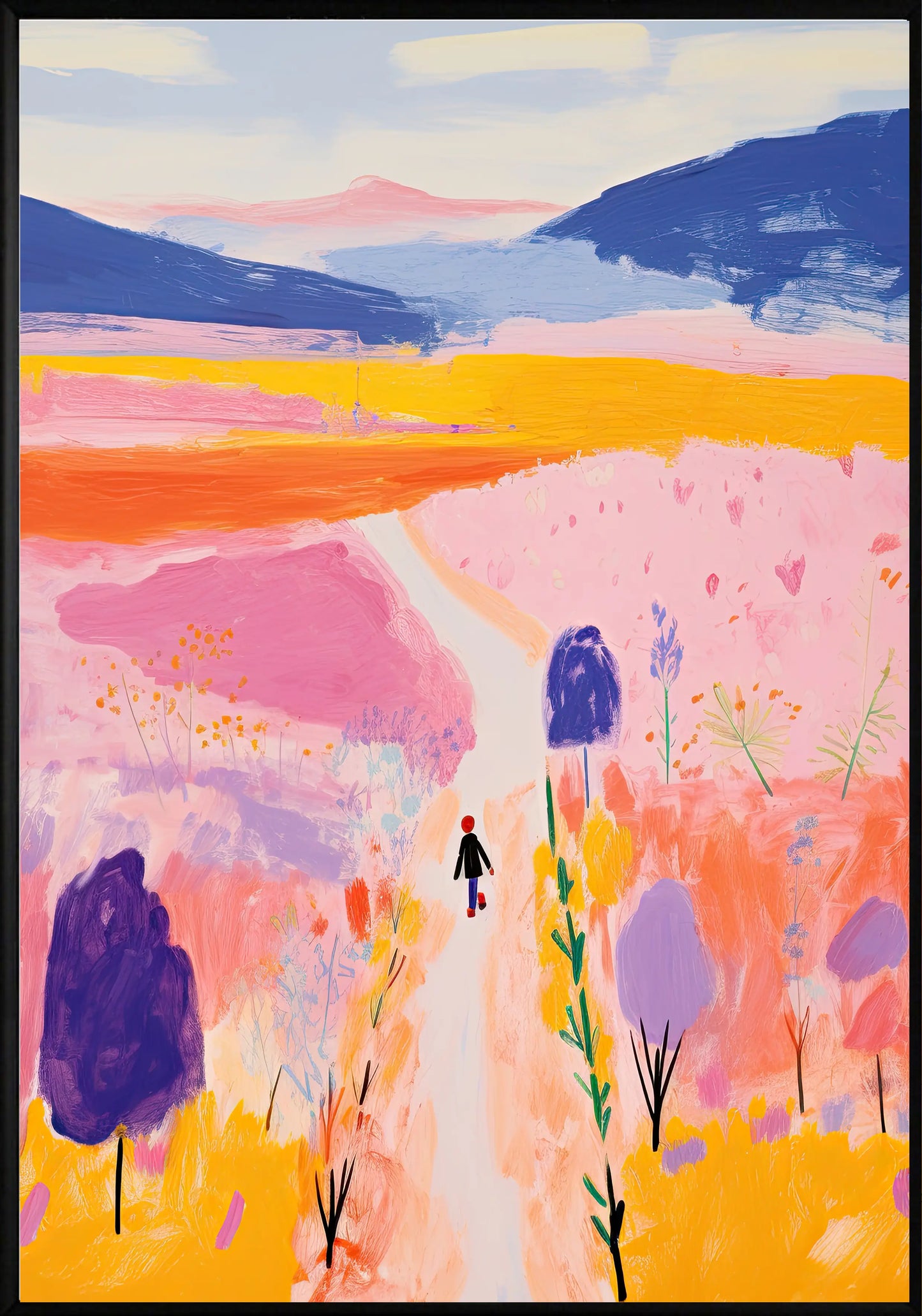 Ярък Път Постер - Рисунки.бг