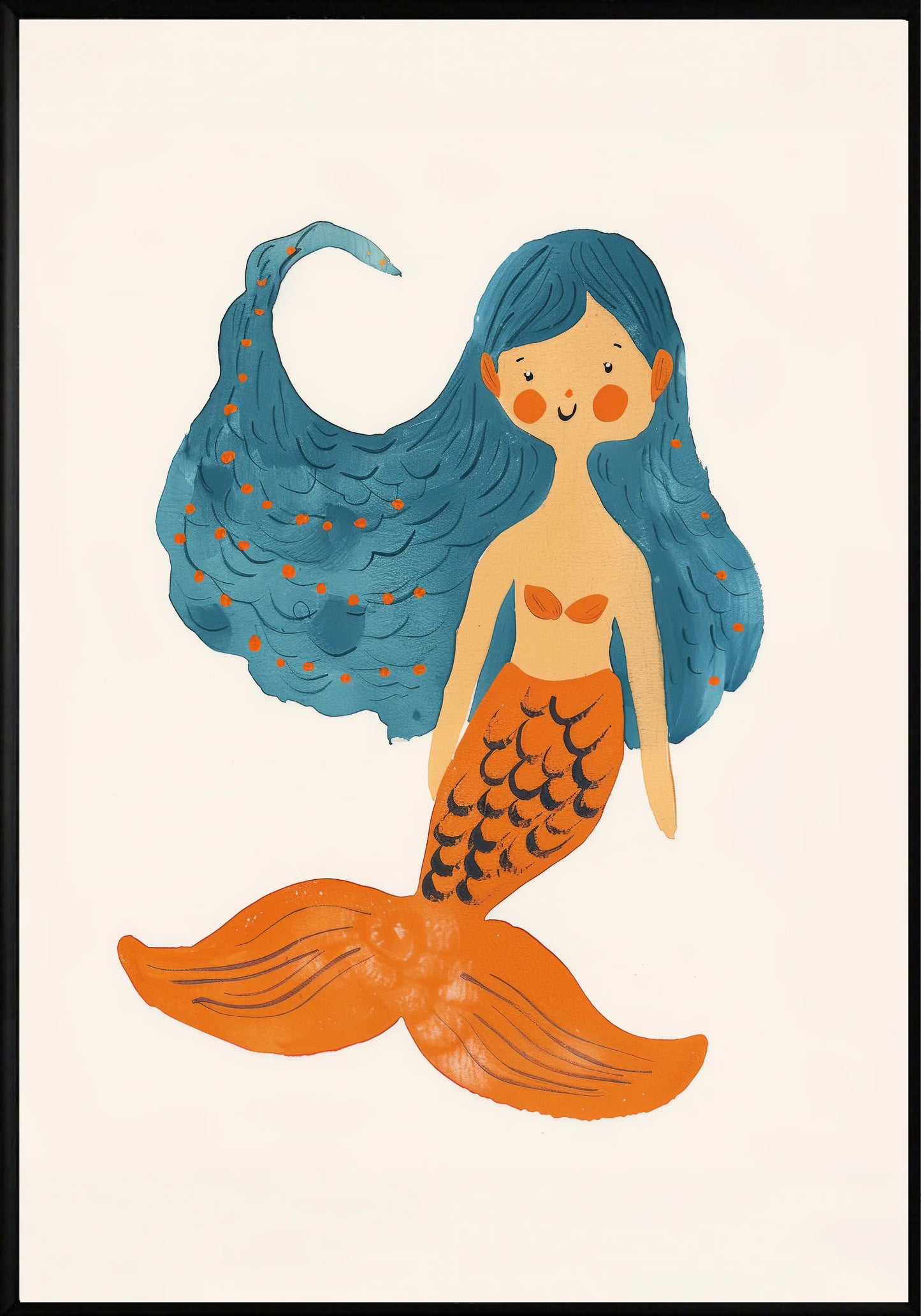 Играва Русалка Постер - Рисунки.бг