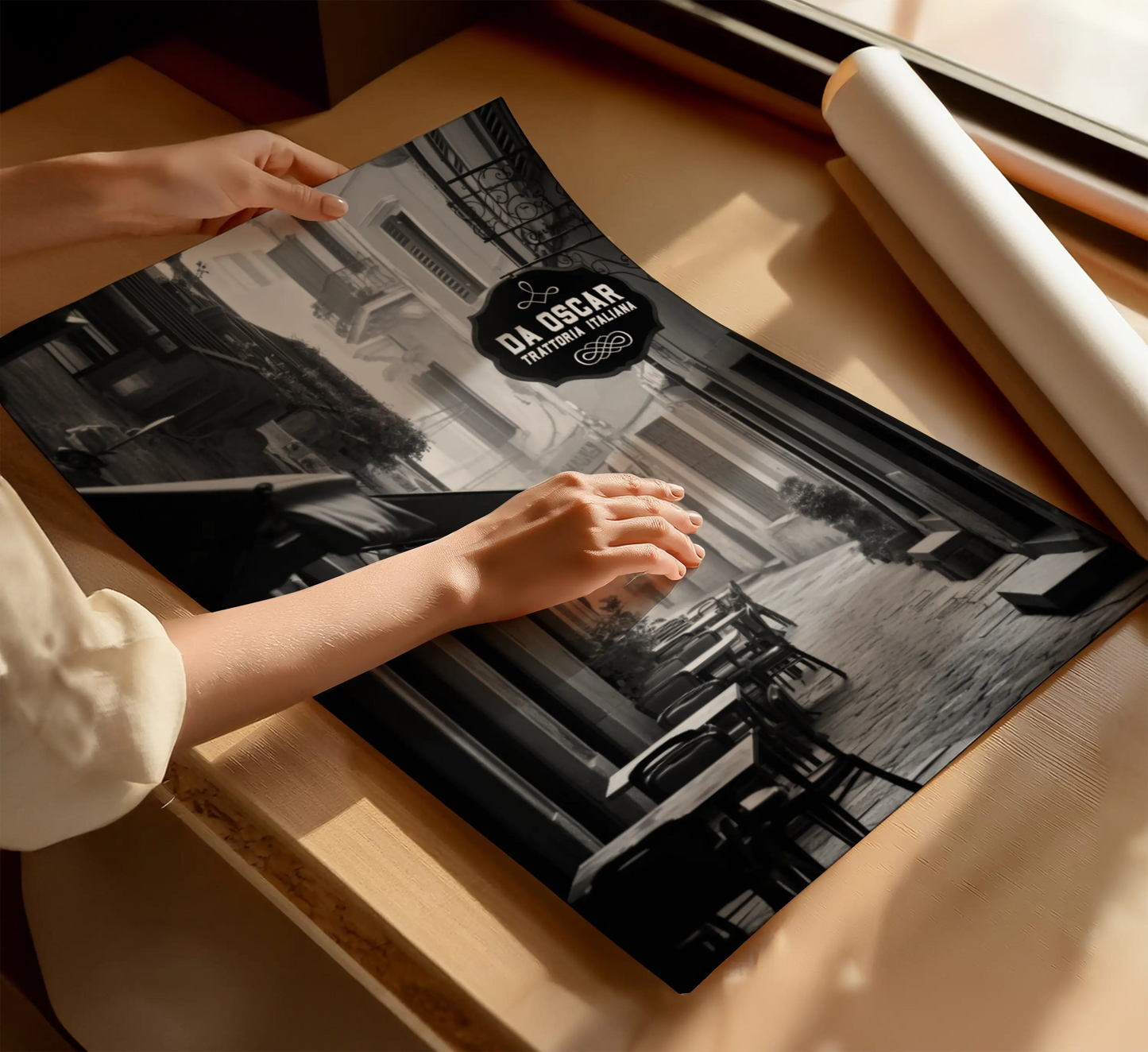 Италианска Уличка Постер - Рисунки.бг