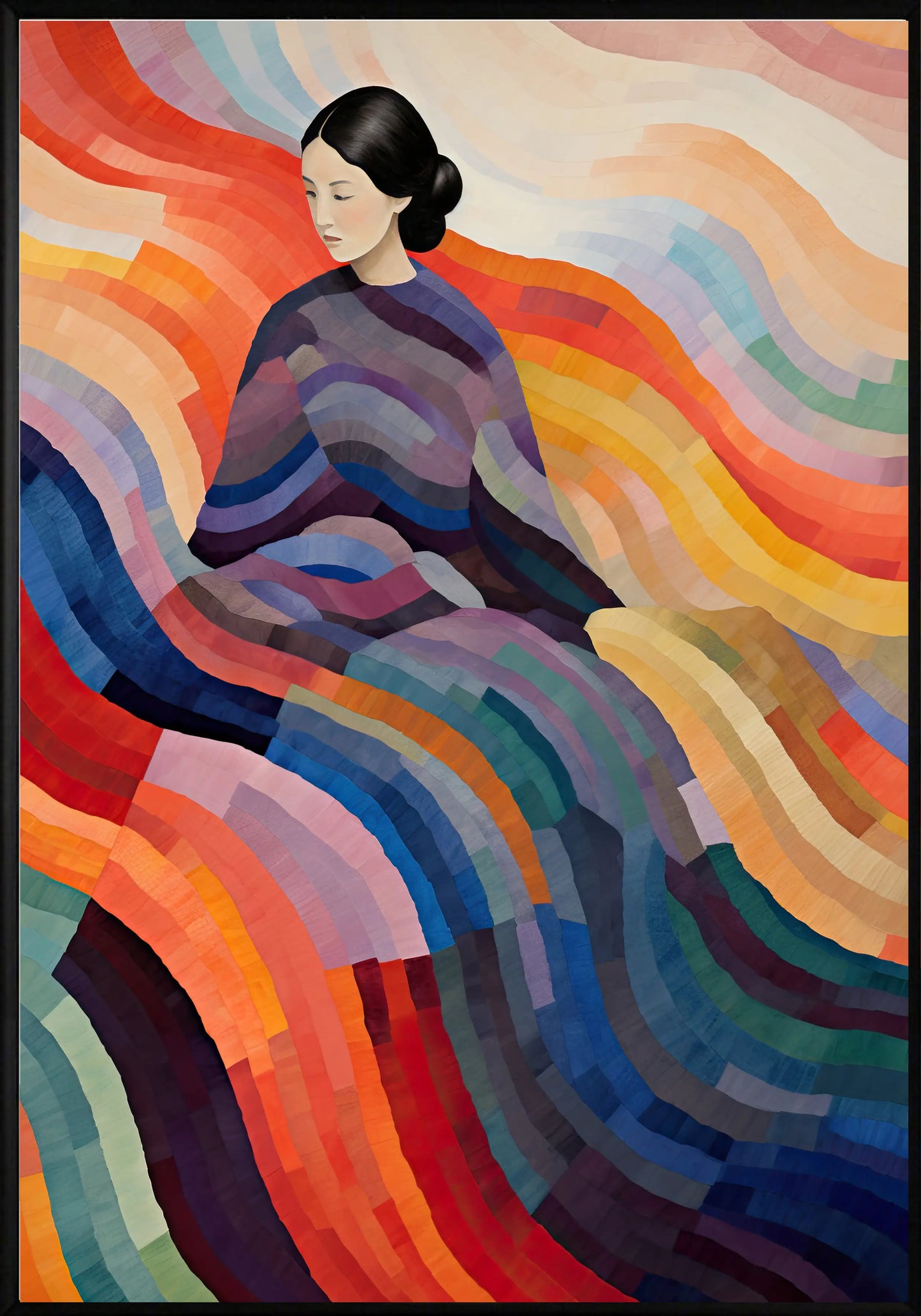 Женска Вълна Постер - Рисунки.бг