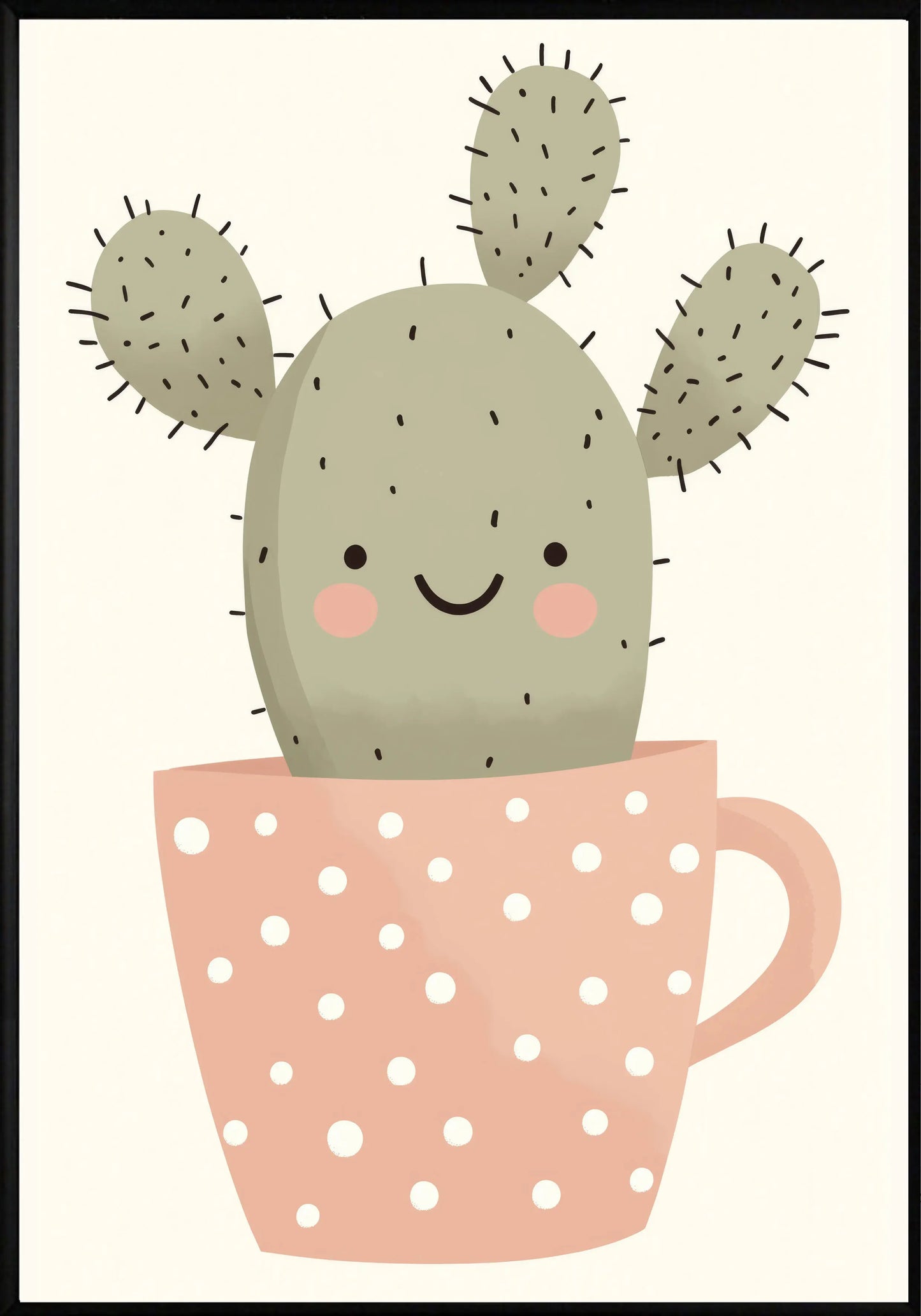 Кактус постер - Рисунки.бг