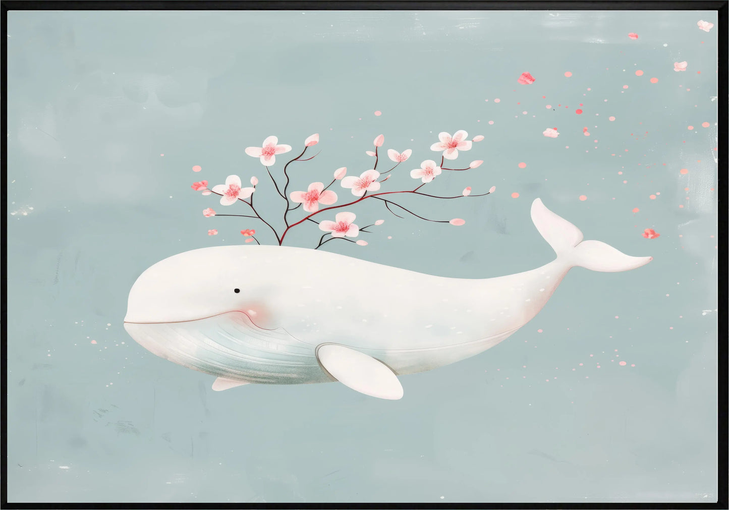 Кит постер - Рисунки.бг