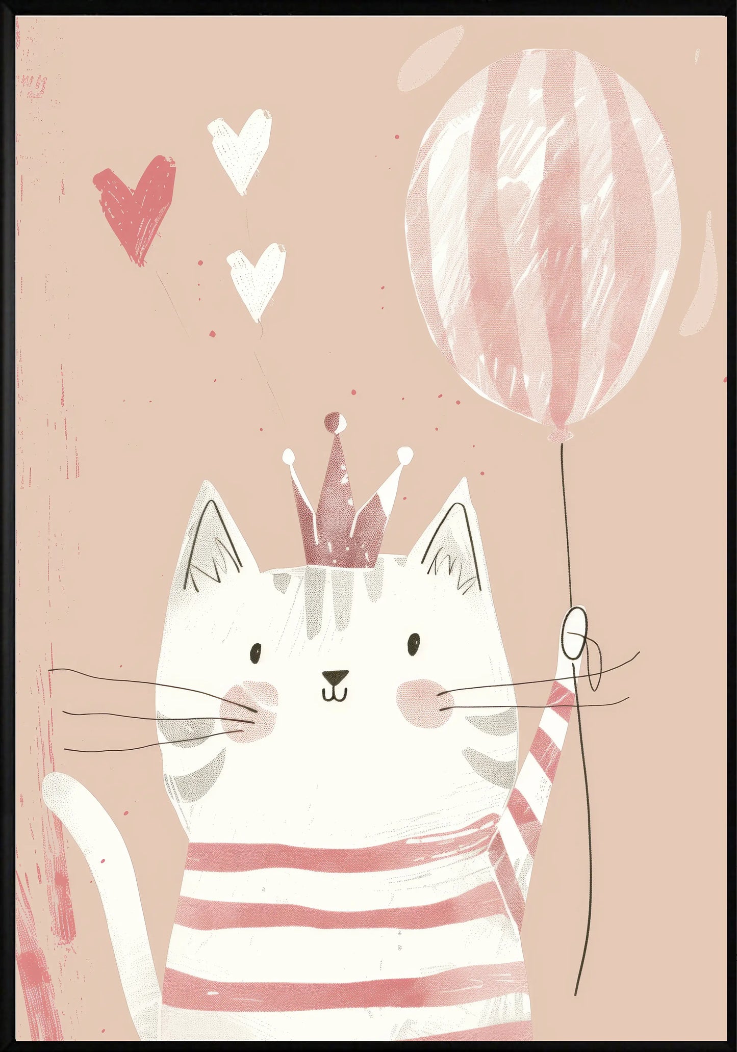 Котешко Парти Постер - Рисунки.бг