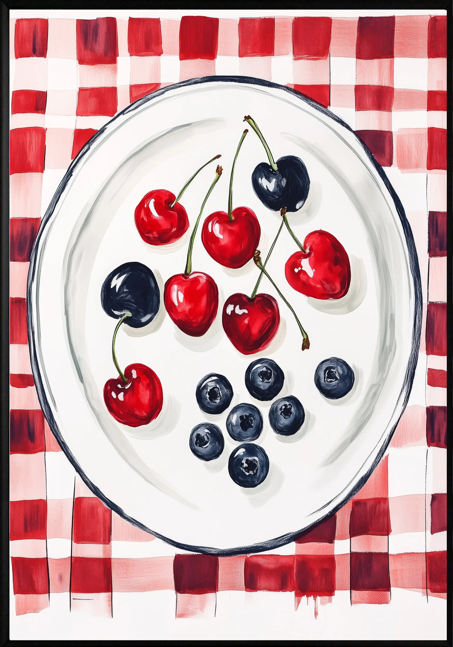 Лятно Главно Ястие Постер - Рисунки.бг