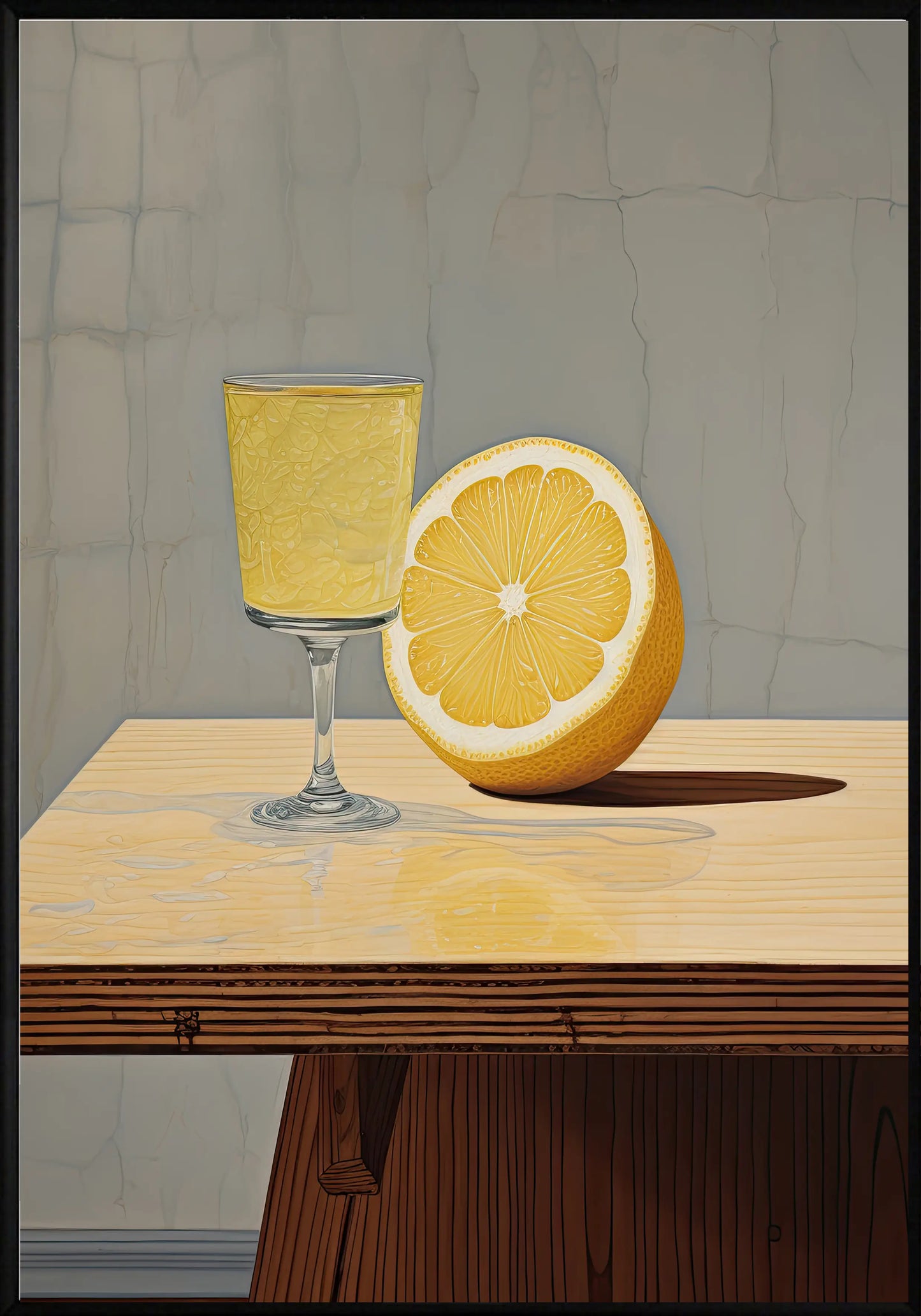 Лимонена Вечер Постер - Рисунки.бг