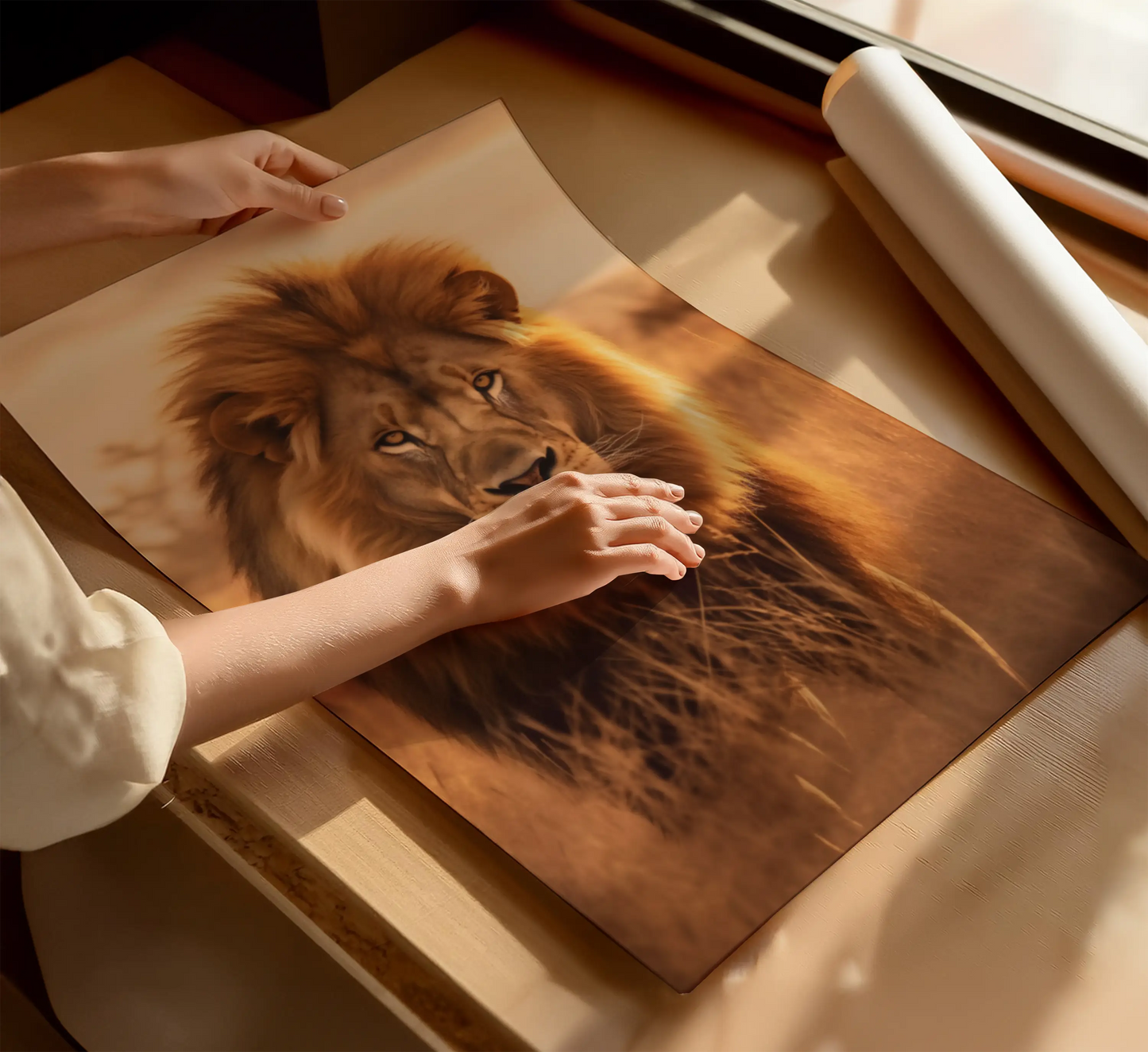 Лъв №1 Постер - Рисунки.бг