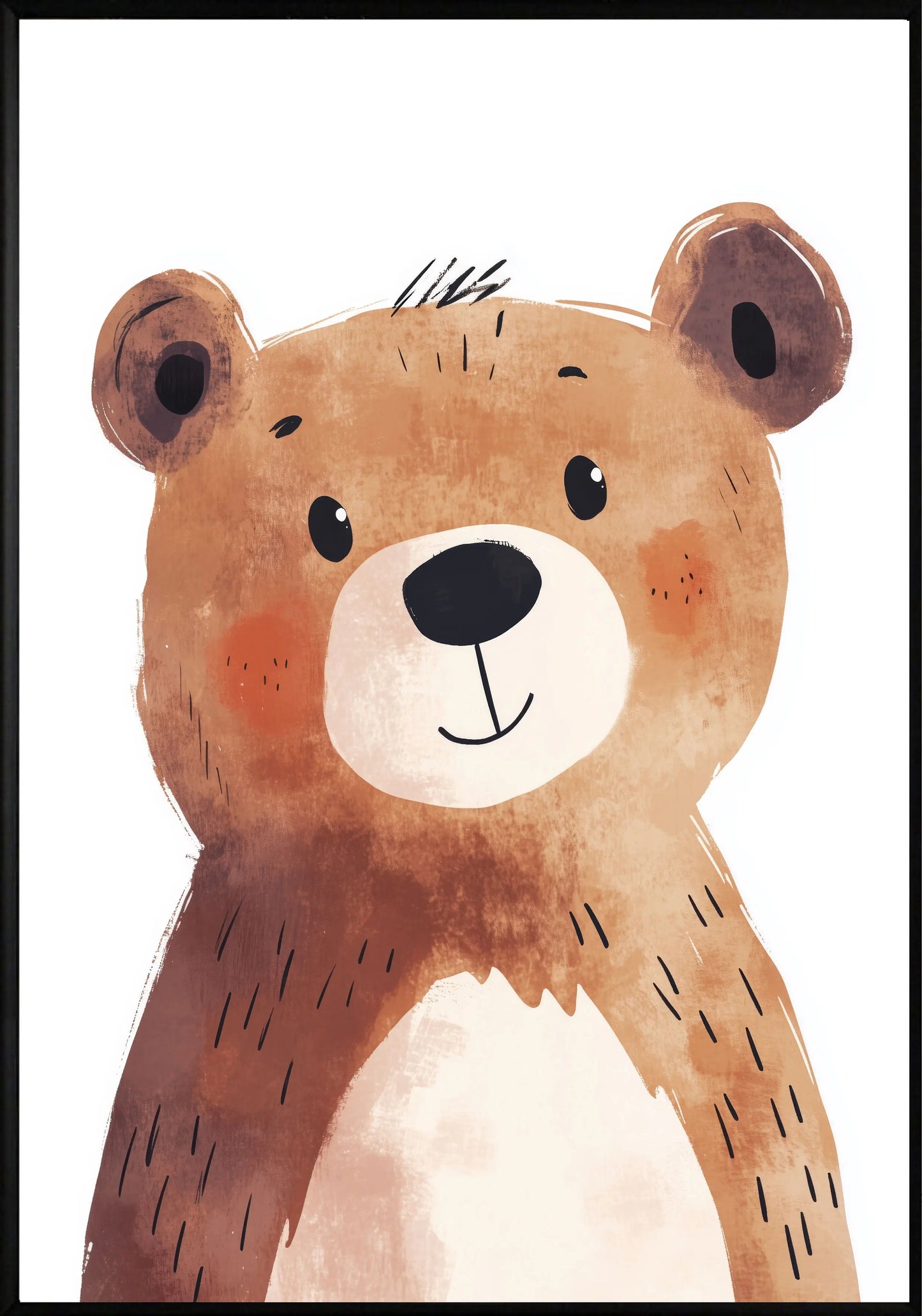 Мече постер - Рисунки.бг