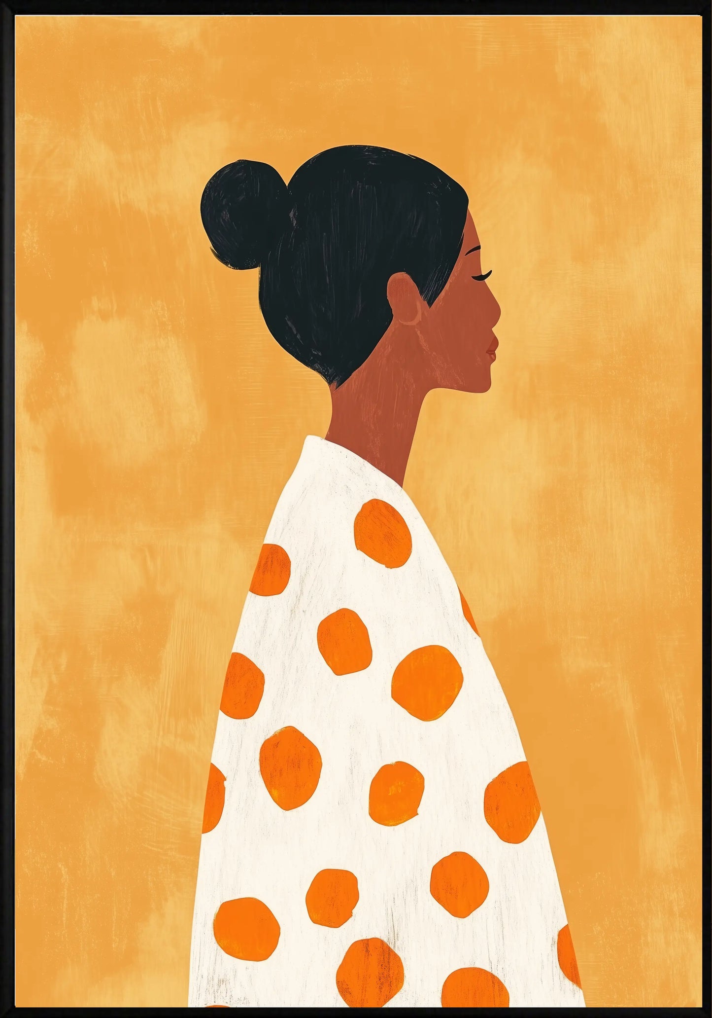 Оранжеви Елементи Постер - Рисунки.бг