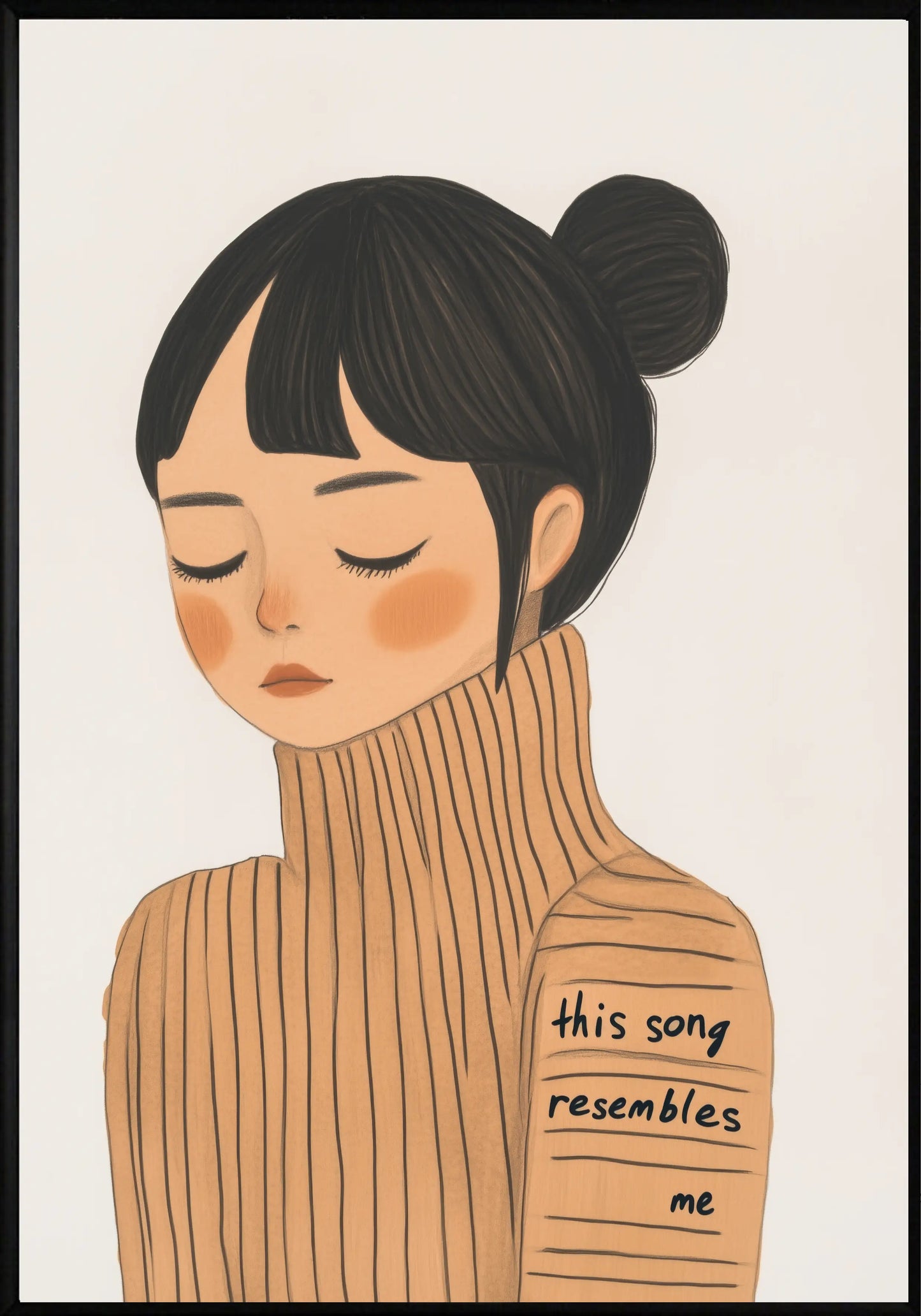 Песента в Мен Постер - Рисунки.бг