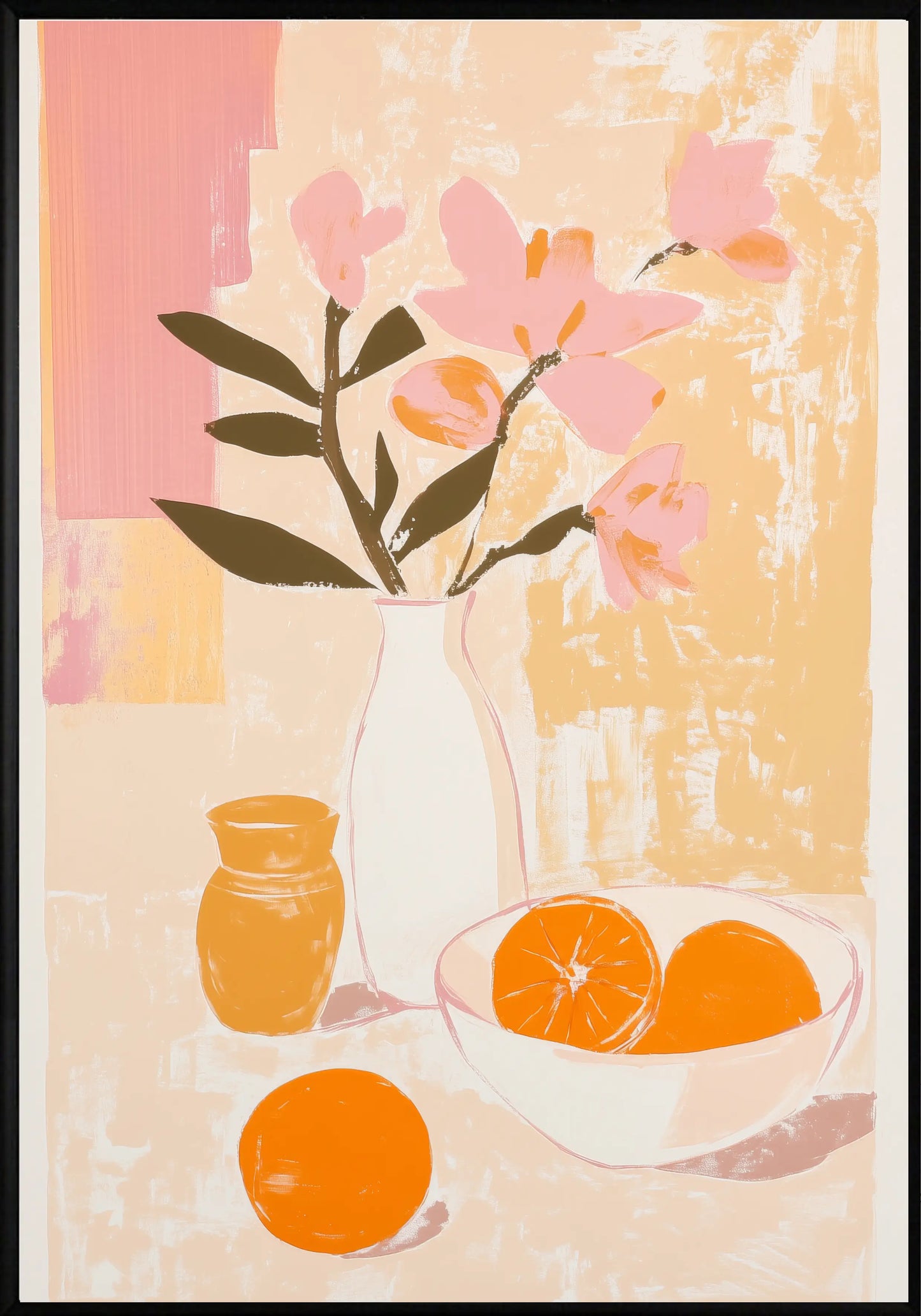 Портокали на Маса Постер - Рисунки.бг