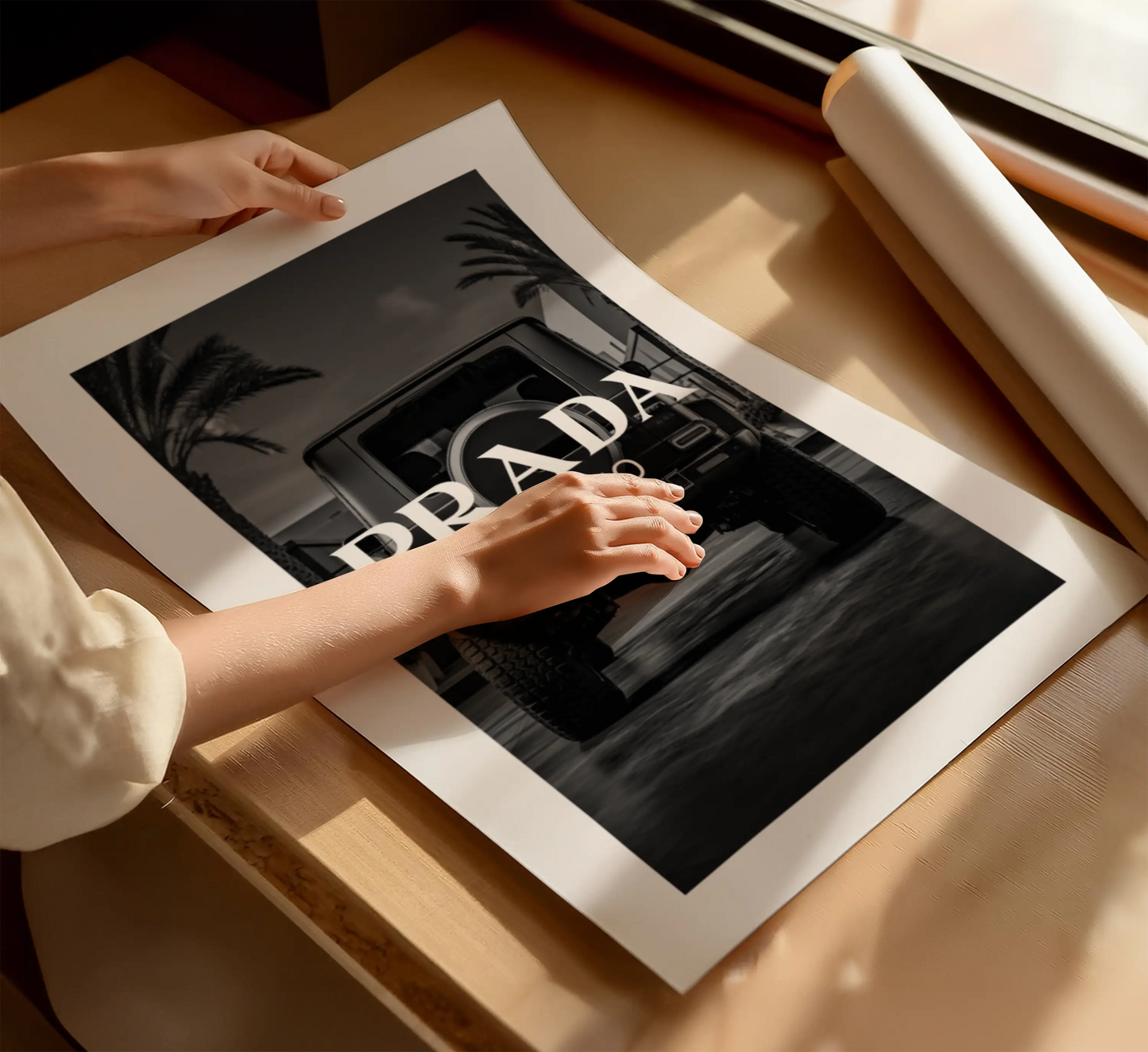 Prada Джип Постер - Рисунки.бг