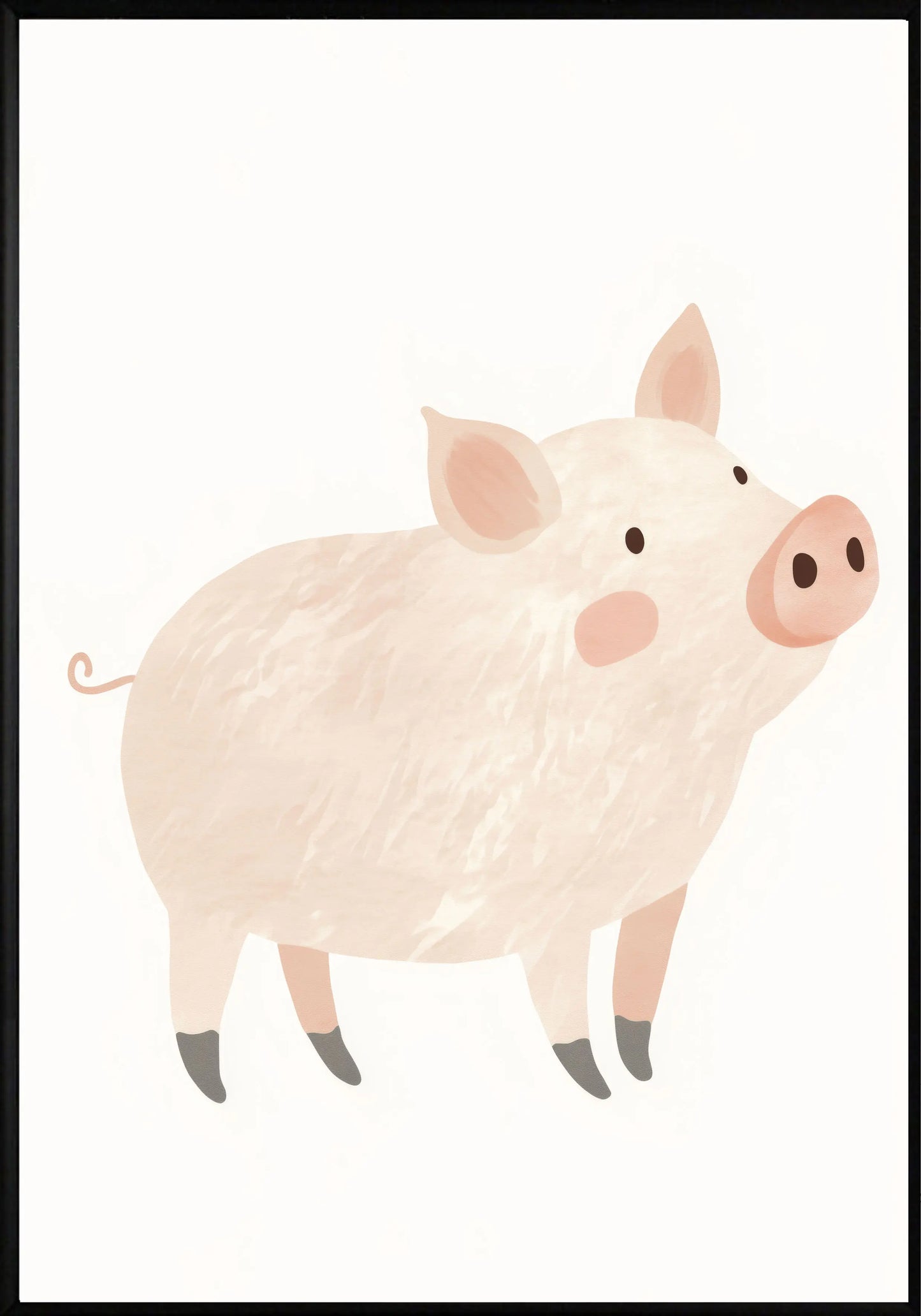 Прасенце постер - Рисунки.бг