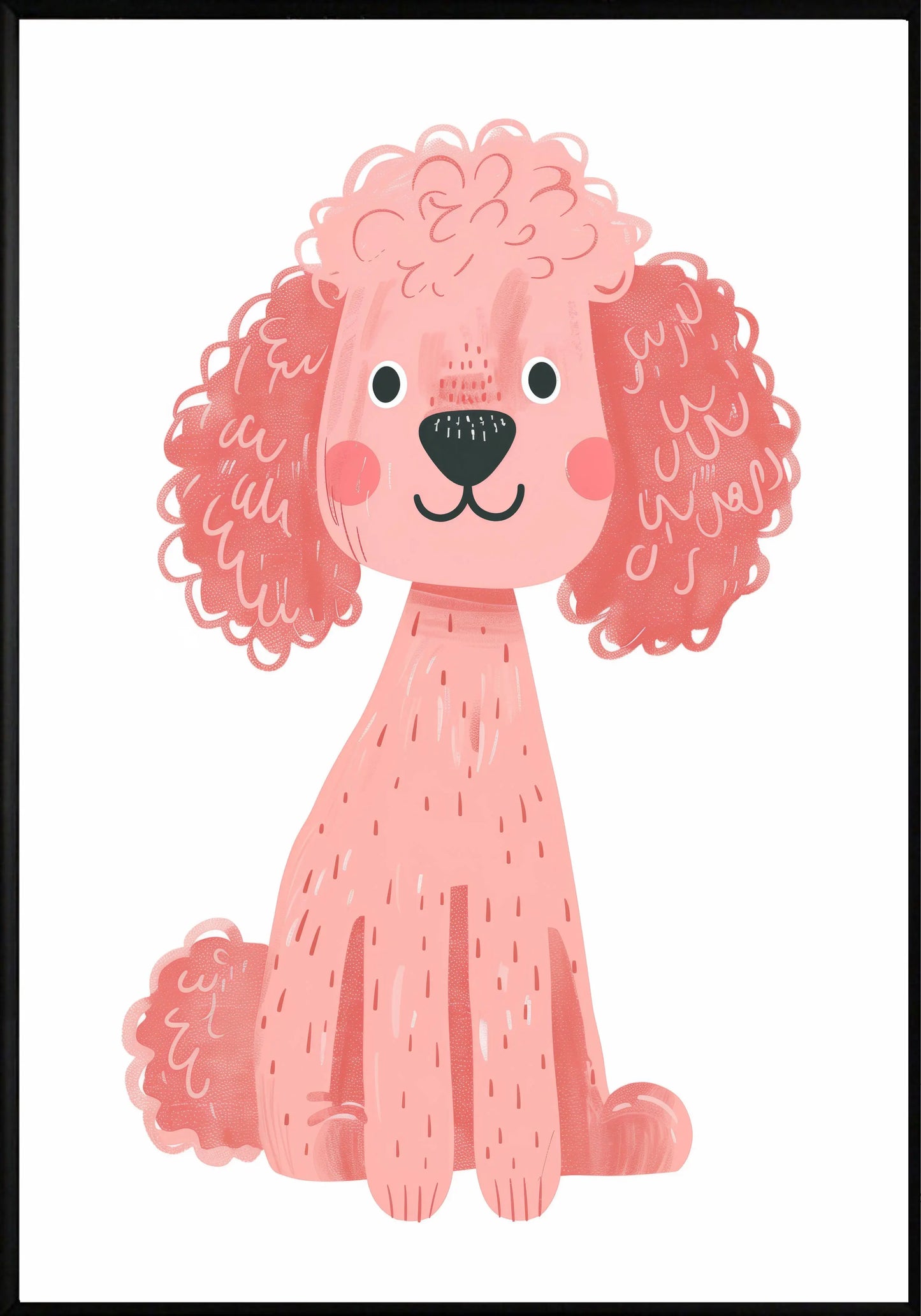 Розов сладък постер - Рисунки.бг