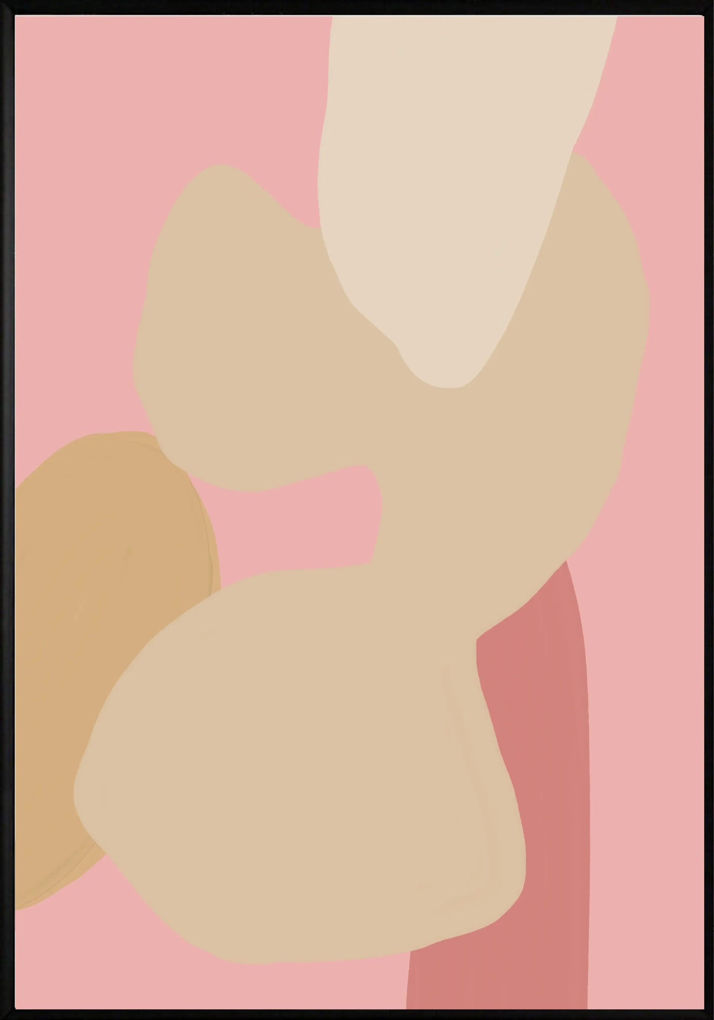 Розов Абстракт Постер - Рисунки.бг