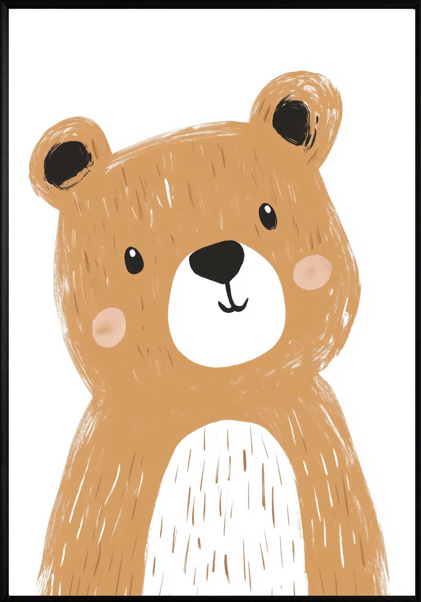 Сладко мече постер - Рисунки.бг