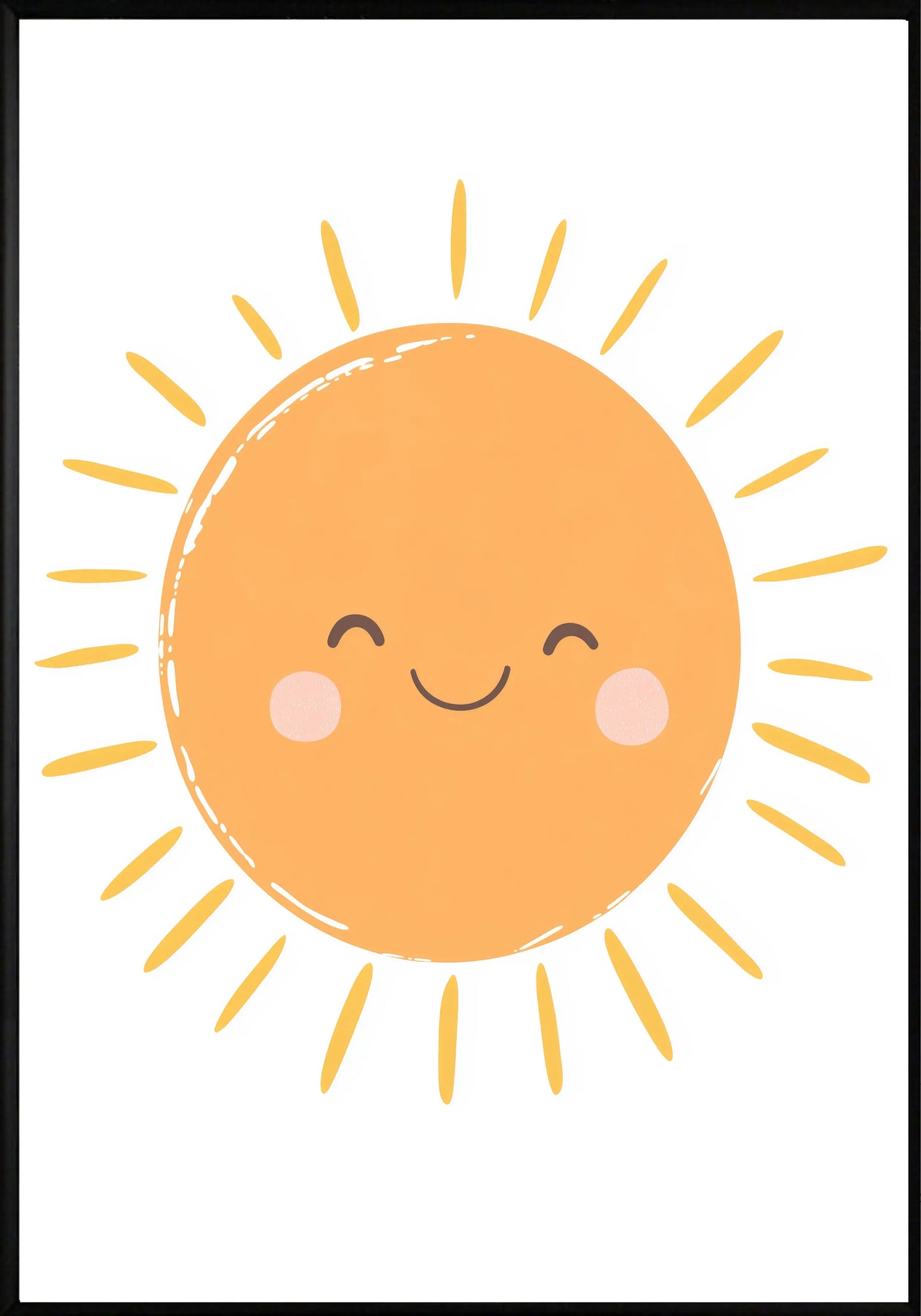 Смеешто се слънце постер - Рисунки.бг