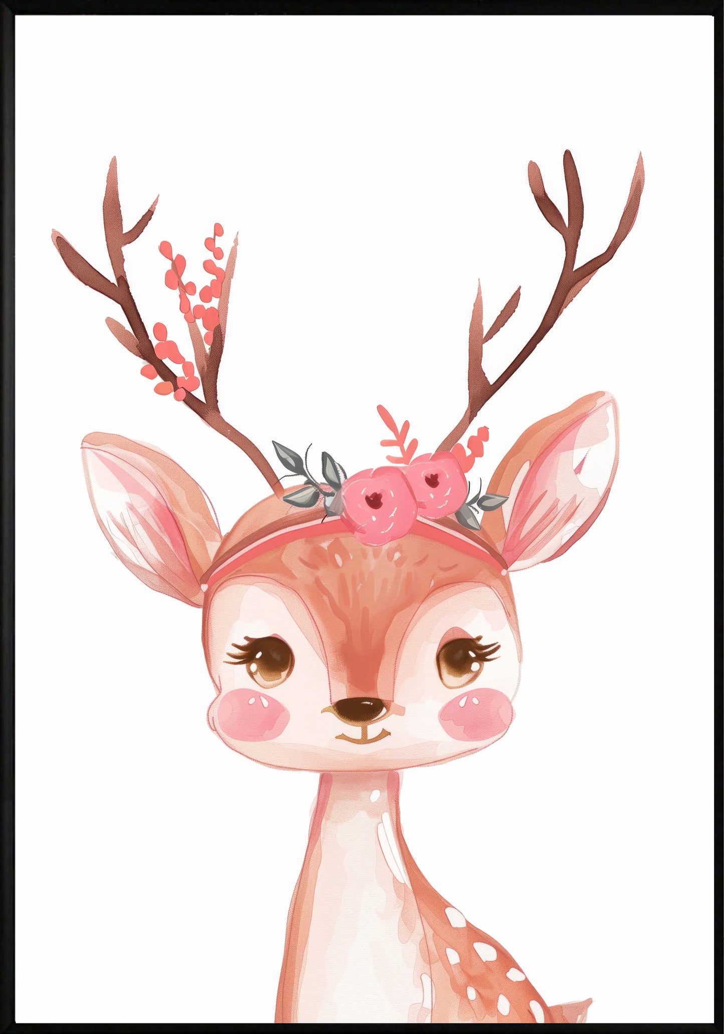 Сърничка с Цветя Постер - Рисунки.бг