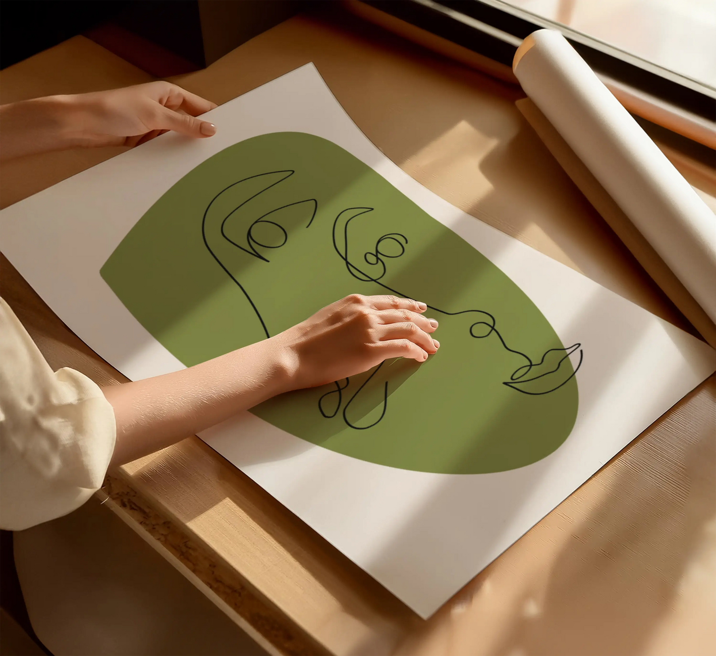 Лица №1 Постер - Рисунки.бг