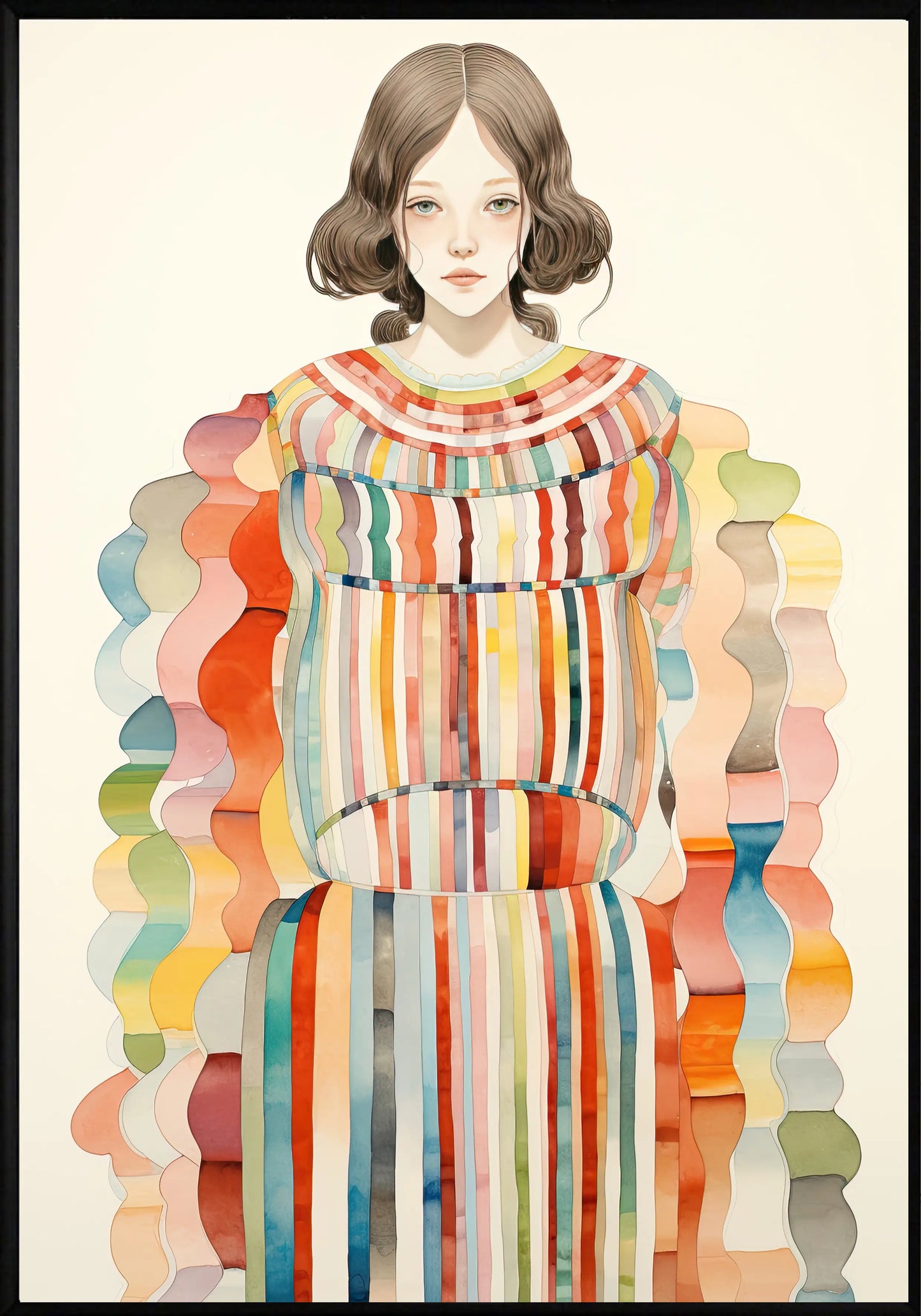 Загадъчна Усмивка Постер - Рисунки.бг