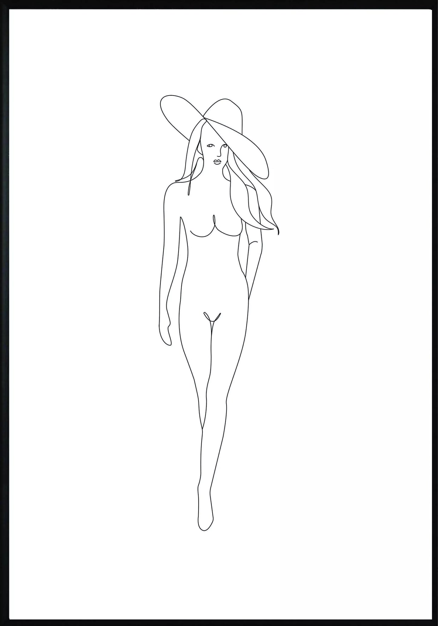 Очарователна Жена Постер - Рисунки.бг