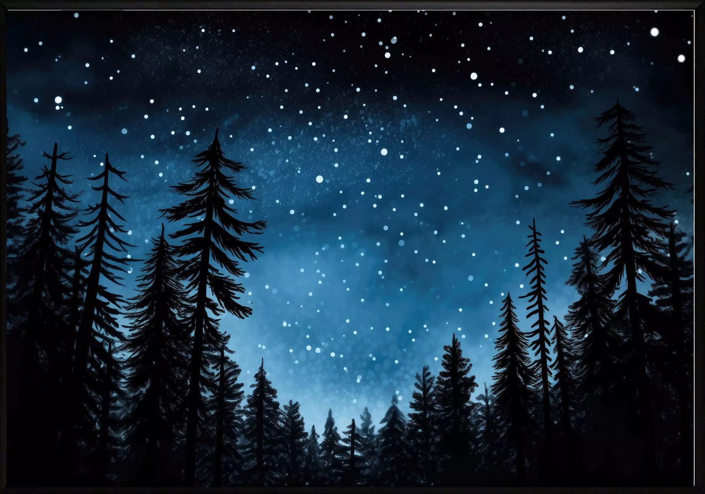 Нощно Небе Постер - Рисунки.бг