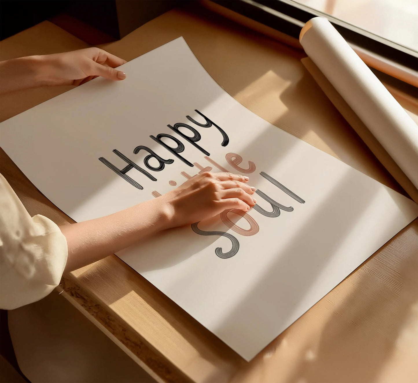 Happy Little Soul Постер - Рисунки.бг 