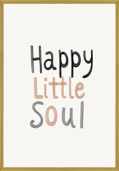 Happy Little Soul Постер - Рисунки.бг 