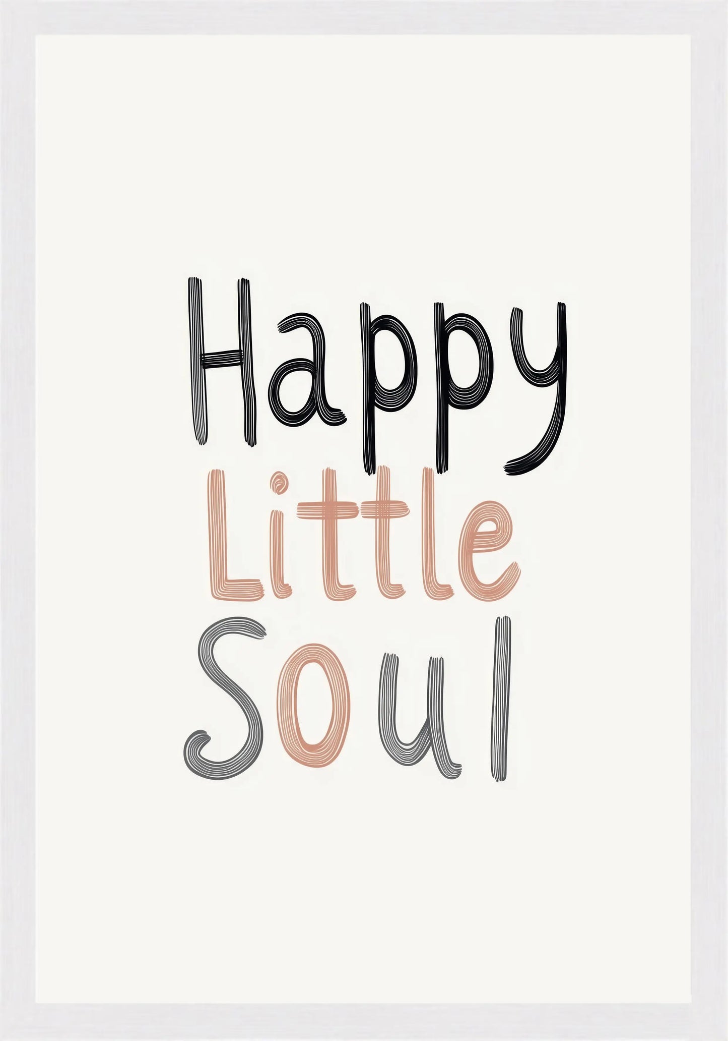 Happy Little Soul Постер - Рисунки.бг 