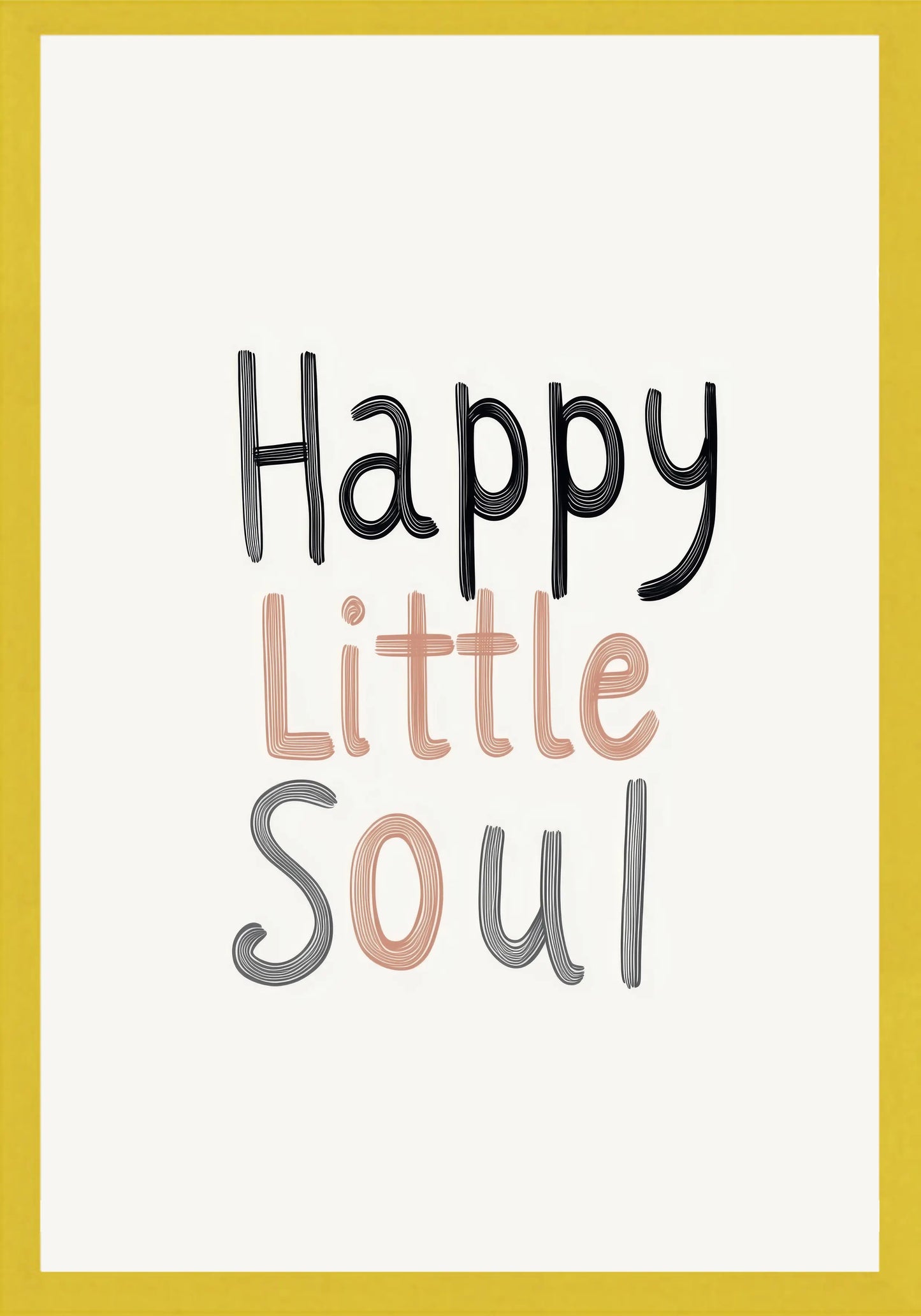 Happy Little Soul Постер - Рисунки.бг 