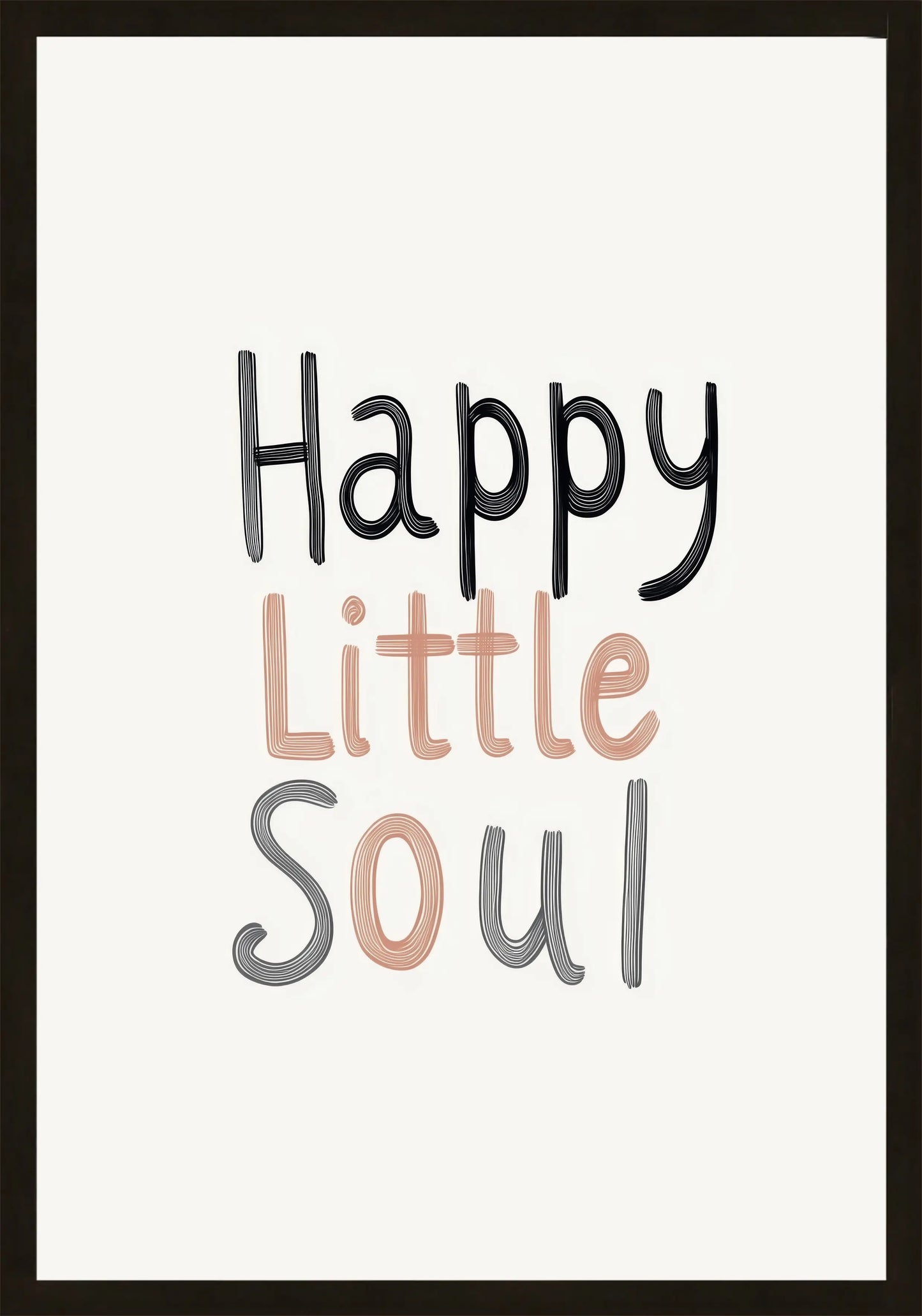 Happy Little Soul Постер - Рисунки.бг 