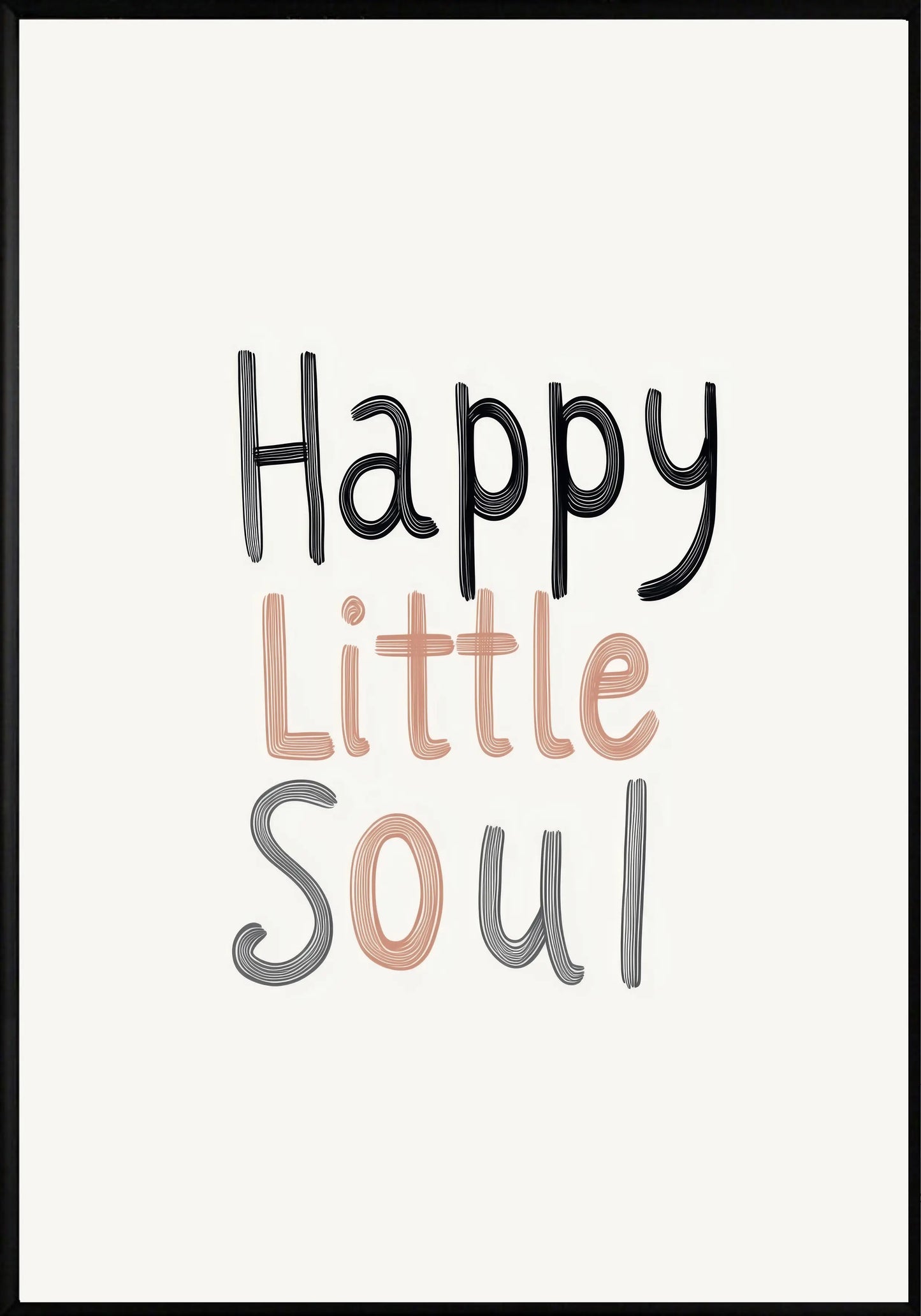 Happy Little Soul Постер - Рисунки.бг 