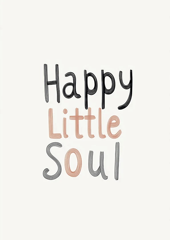 Happy Little Soul Постер - Рисунки.бг 