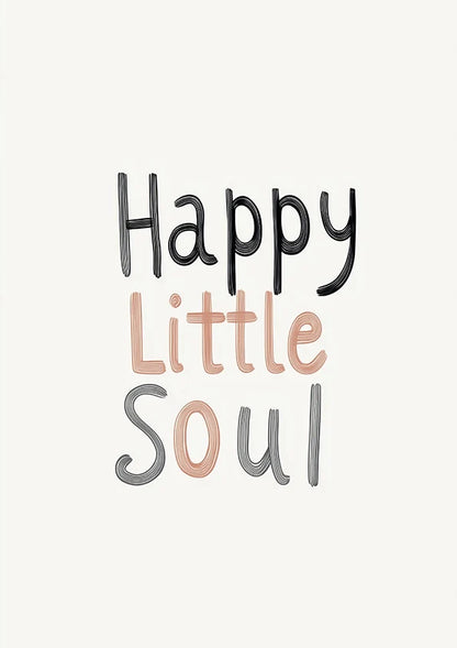 Happy Little Soul Постер - Рисунки.бг 