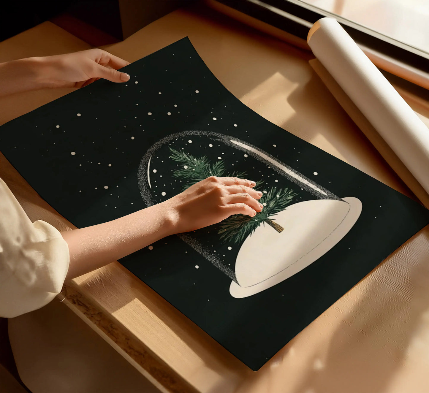 Коледна Играчка Постер - Рисунки.бг 