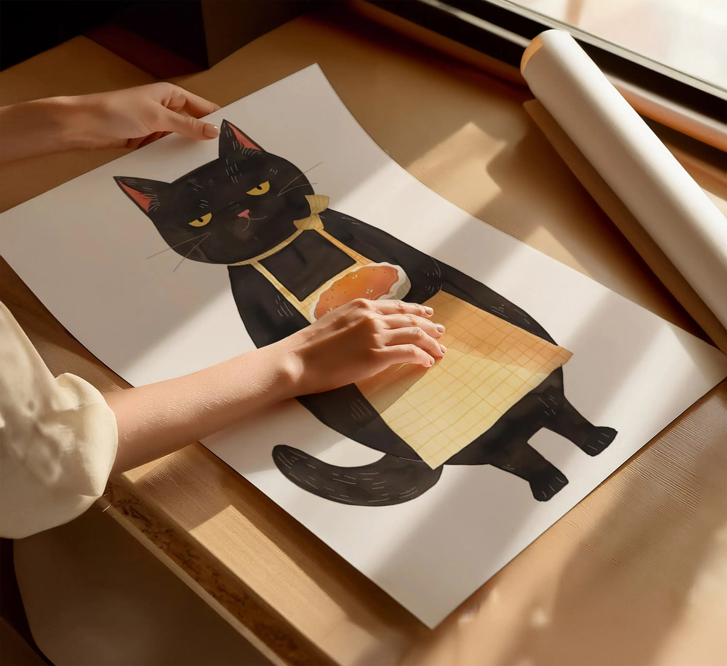 Котешки Пай Постер - Рисунки.бг 