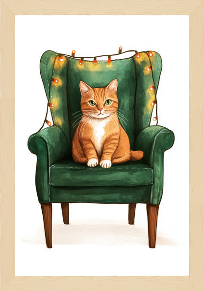 Котка Цар Постер - Рисунки.бг 