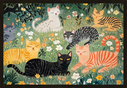 Котки постер - Рисунки.бг 