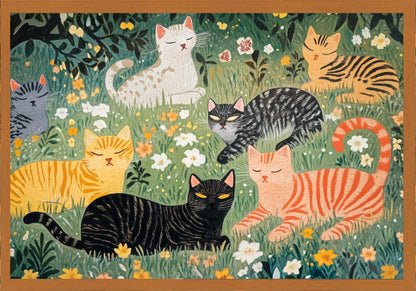 Котки постер - Рисунки.бг 