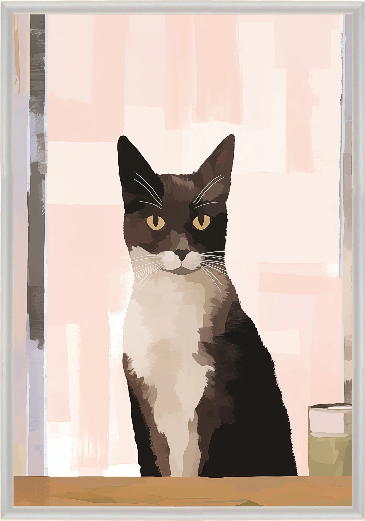 Сериозно Коте Постер - Рисунки.бг 