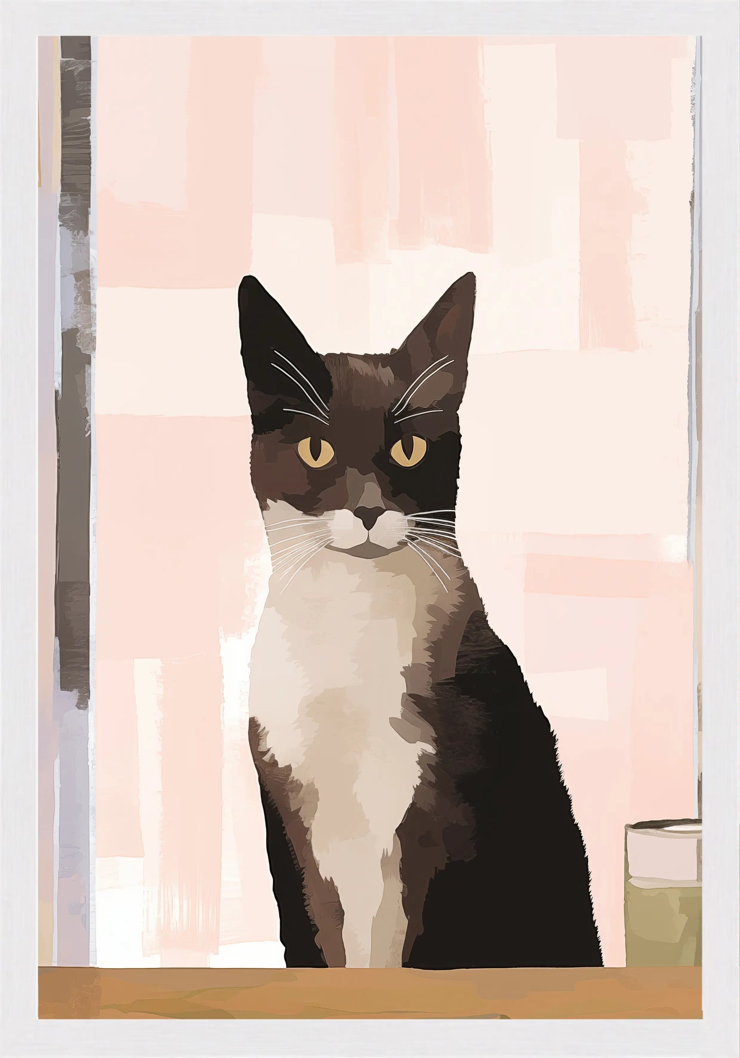 Сериозно Коте Постер - Рисунки.бг 