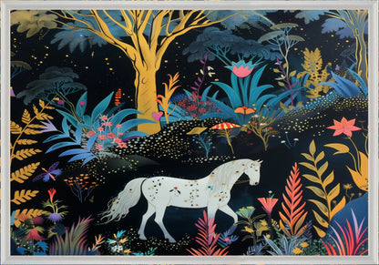 Среднощен кон постер - Рисунки.бг 