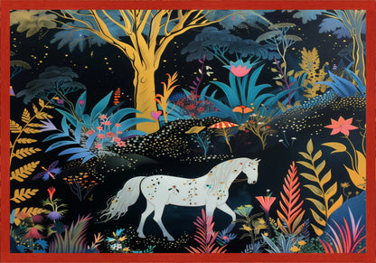 Среднощен кон постер - Рисунки.бг 