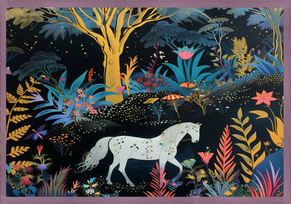 Среднощен кон постер - Рисунки.бг 